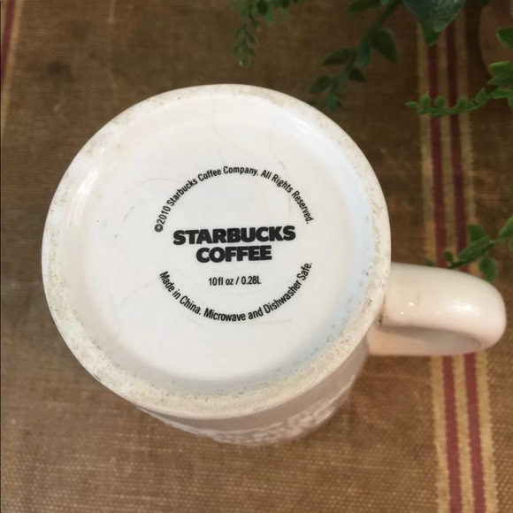 Vtg Starbucks 2010 Christmas Coffee Cup Collectors - Picture 5 of 6